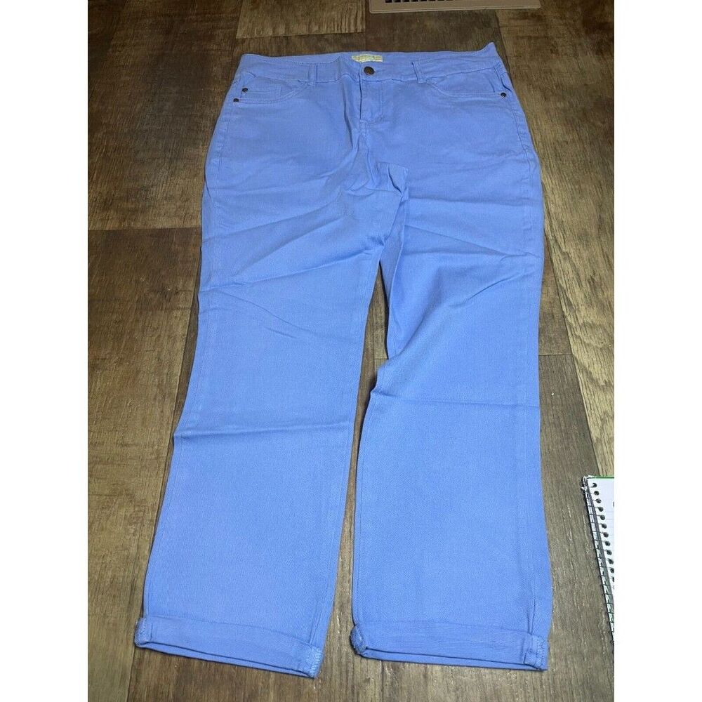Caribbean Joe Jeans Womens Size 8 Blue Pants